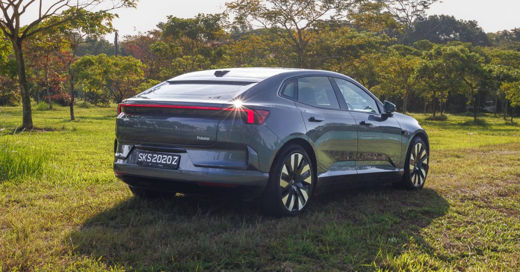 Polestar 4 Long Range Dual Motor Rear Singapore Drive Review