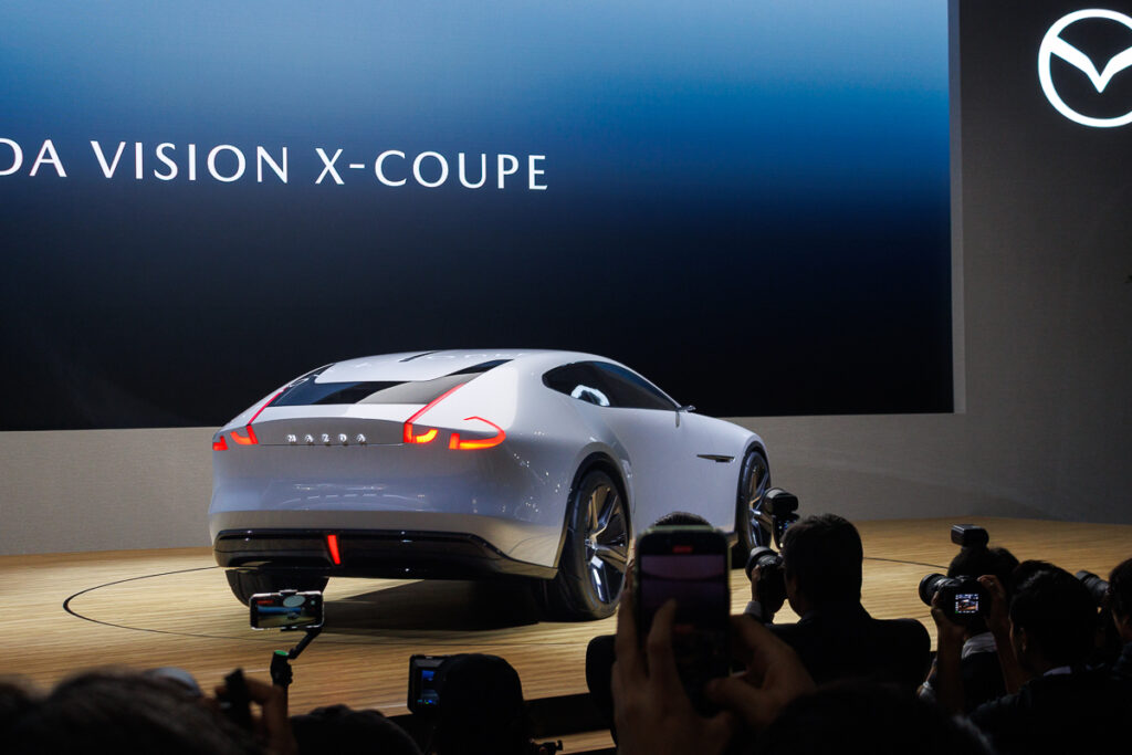 Japan Mobility Show: Mazda Vision X-Coupe and Mazda Vision X